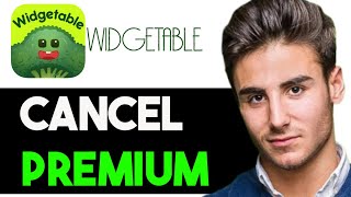 HOW TO CANCEL PREMIUM ON WIDGETABLE 2024 FULL GUIDE [upl. by Mal]