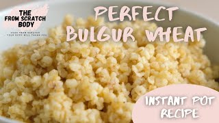 How To Cook Bulgur Wheat FoodFaq  ChrisDeLaRosacom [upl. by Turnheim]