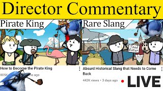 Directors Commentary DOUBLE FEATURE Reaction to Pirate King AND Historical Slang Videos [upl. by Nerua]