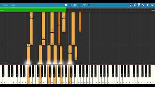 Maladie moderne Lomepal  Tuto Piano [upl. by Odille]