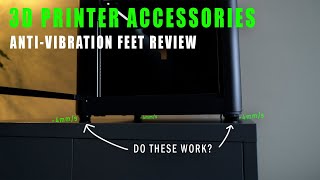 Should You Get AntiVibration Feet for Your 3D Printer  Bambu Lab P1S Review [upl. by Thomey]