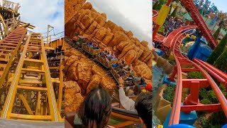 Every Roller Coaster at Tokyo Disneyland and Tokyo DisneySEA Front Seat Onride POV 4K 東京ディズニーランド [upl. by Christel]