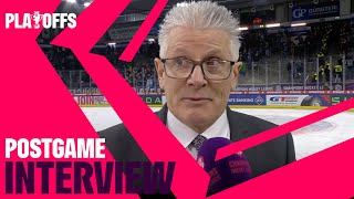 Postgame Interviews Straubing Tigers vs ZSC Lions Zurich [upl. by Joris189]