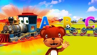 appMink Alphabet Train Part 1  Kids Learn ABCD  Alphabet Songs for kindergarten Children [upl. by Brice]