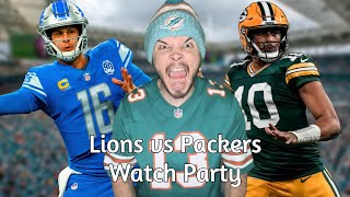 LIONS VS PACKERS WATCH PARTY [upl. by Aislehc]