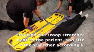 Emergency Services Academy EMS  Scoop Stretcher [upl. by Weidar]