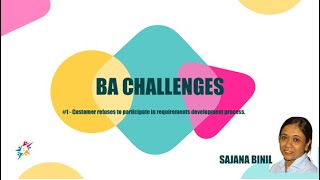 Requirement gathering Business Analyst challenges  1 [upl. by Minetta]