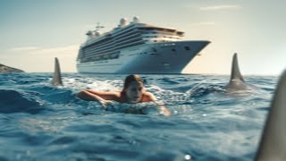 Woman FALLS Off Cruiseship Into Shark Infested Waters [upl. by Kcod]