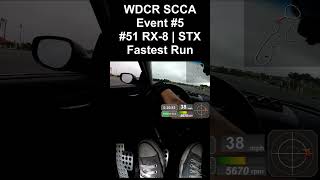 Unexpected outcome in SCCA STX  51 MAZDA RX8 [upl. by Enael822]