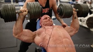 Bodybuilder Matt Sharp Trains Chest Biceps Triceps and Shoulders [upl. by Griffy]