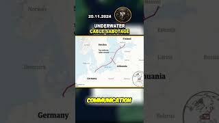 🚨 UNDERWATER SABOTAGE BALTIC SEA COMMUNICATION CRISIS ukraine news fyp shorts [upl. by Croteau]