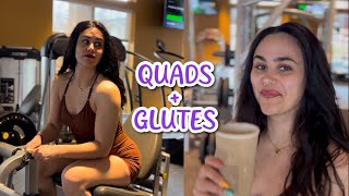 HOW TO GROW YOUR GLUTES AND QUADS BEGINNER WORKOUT [upl. by Vizzone]