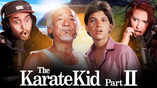 THE KARATE KID PART II 1986 MOVIE REACTION  WHAT A TIMELESS MARTIAL ARTS ADVENTURE [upl. by Emelun]