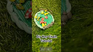 পুরানো চাবির রিং কে নুতন করে বানালাম ✨ diy clay art artandcraft craft keyring yt shorts [upl. by Enia716]