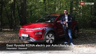 Essai Hyundai KONA electric par AutoLifestylecom [upl. by Trevorr691]