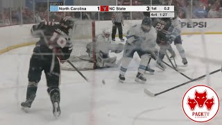 NC State Hockey vs North Carolina October 11th 2024 [upl. by Tala]