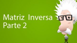 Matriz Inversa Parte 2 [upl. by Enairda]