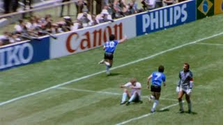 El gol de Maradona a los ingleses 1986 HD 1080p Remasterizado [upl. by Buzz]