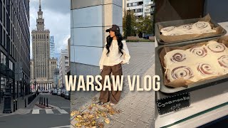 jesienny vlog z warszawy  mecz z portugalią jedzonko outfity 🐻🤎 [upl. by Enyaw]