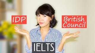 IELTS IDP vs British Council  Which exam is easier [upl. by Idnaj389]