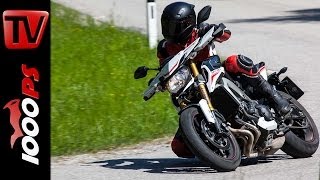 Metzeler SportecM7 RR  Reifentest auf Yamaha MT09 Street Rally [upl. by Anegroeg]