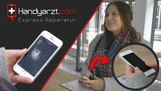 Handyarzt  Smartphone Reparatur Werkstatt Display Akku Backcover Wasserschaden Reparatur [upl. by Trinatte]