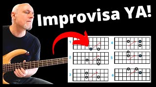 ✅ Escala Mayor en el Bajo  Por Terceras  Ideas para Improvisar con el Bajo [upl. by Ariek]