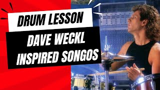 Drum Lesson  Dave Weckl Inspired Songos [upl. by Able]