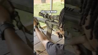 Shooting The SIG Tread M400 longrangeshooting [upl. by Frohne]