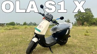 OLA S1 X 2024 New Model Full Details 4kw Best Scooter [upl. by Eenahc26]