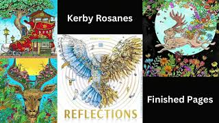 Kerby Rosanes Reflections My Completed Coloring Book Pages [upl. by Bellaude]