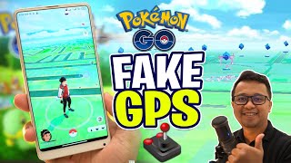 MAIN POKEMON GO TANPA JALAN Fake GPS Android ampiOS Support JOYSTICK Tanpa PC 2024 [upl. by Maryanne]