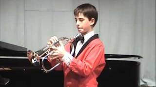 Flugelhorn solo  Dominic Longhurst  2010 Nationals Himes Flugel Concerto Mvt 2 [upl. by Englebert]