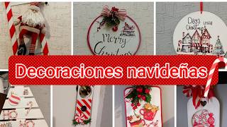 🍭 Navidad caramelo 🎄7 Ideas de Adornos Navideños [upl. by Raphaela370]