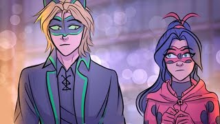 The Masquerade Ball P68  Miraculous Ladybug Comic Dub [upl. by Yenahteb]