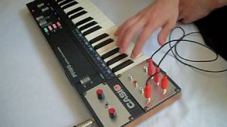 RC CIRCUIT BENT CASIO PT100 VINTAGE SYNTH 18 MODS [upl. by Rimhsak466]