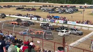 Randolph County Fair 2024 Demolition Derby [upl. by Ahen279]