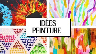 6 IDÉES FACILES À LA PEINTURE [upl. by Rinee]