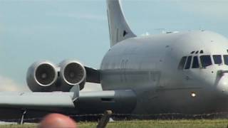 RAF VC10 Biggin Hill 2010  Incredible takeoff amp Display Unique footage [upl. by Nigam423]