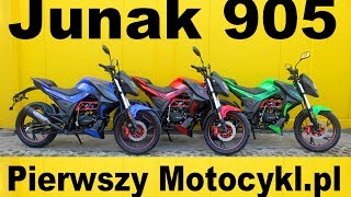 Junak 905 2017 Nowość Pierwszy Motocykl Warszawa Prezentacja Uruchomienie [upl. by Ahseer]