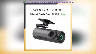 ✔️New70mai Dash Cam M310 1296P Resolution 130FOV Smart Voice Control [upl. by Dhiren189]