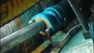 Installing Dripless Shaft Seal The Boat Yard Way [upl. by Ardnahcal]