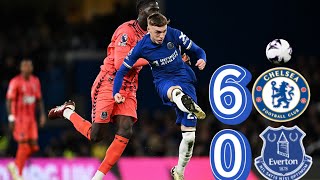 Chelsea 6  0 Everton  Highlights  Chelsea dominated the game [upl. by Maurie]