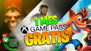 ⭐ Reclama 1 MES GRATIS de GAME PASS con una TARJETA GRÁFICA GTX [upl. by Naesar]