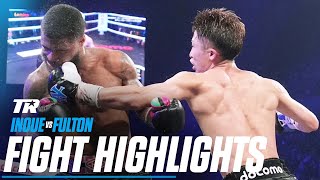 All The Angles of Naoya Inoue Highlight Reel KO of Fulton  Now Unified Champion  FIGHT HIGHLIGHTS [upl. by Eiggam]