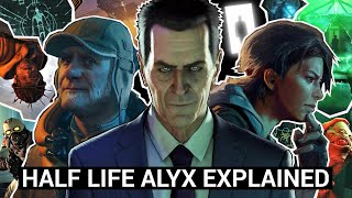 Half Life Alyx The Story Explained [upl. by Onaireves]