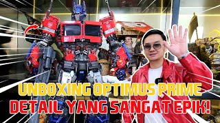 UNBOXING OPTIMUS PRIME DETAIL YANG SANGAT EPIK [upl. by Yerok919]