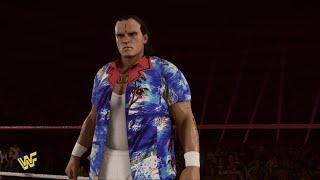 WWE 2K23 Waylon Mercy vs Bret Hart 1995 [upl. by Fran]