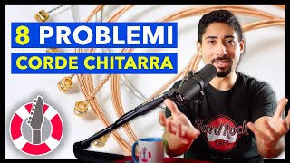 8 GRAVI PROBLEMI che risolverai CAMBIANDO LE CORDE  Lezioni di Chitarra ☕ SOS 026 [upl. by Zitvaa]