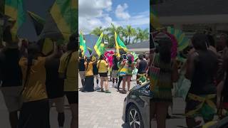 Jamaican Independence Day dancehall hotelstaff holidayshorts dancing montegobay [upl. by Roath20]